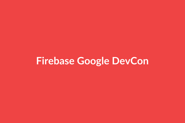 Firebase Demo @ Google DevCon